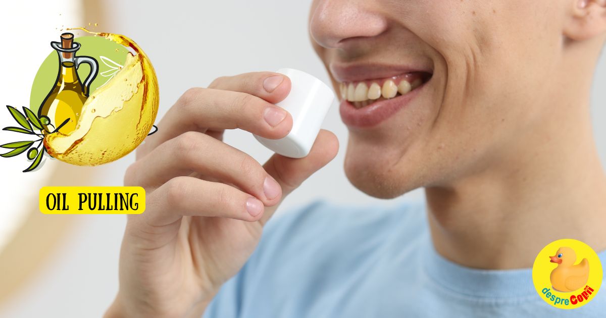 Clătirea gurii cu ulei sau oil pulling: Beneficii și mod de utilizare