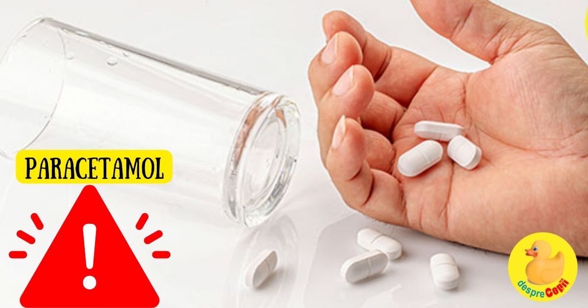 Paracetamolul poate fi fatal in doze mari - atentie la doze si la combinarea cu alte medicamente care pot contine paracetamol 🚨