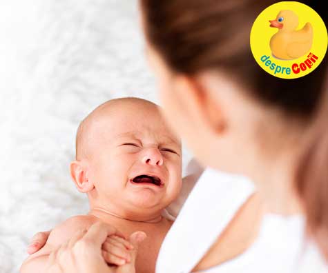 Plânsul PURPLE sau plânsul care pare imposibil de consolat: ce este și sfaturi pentru a calma bebelușul