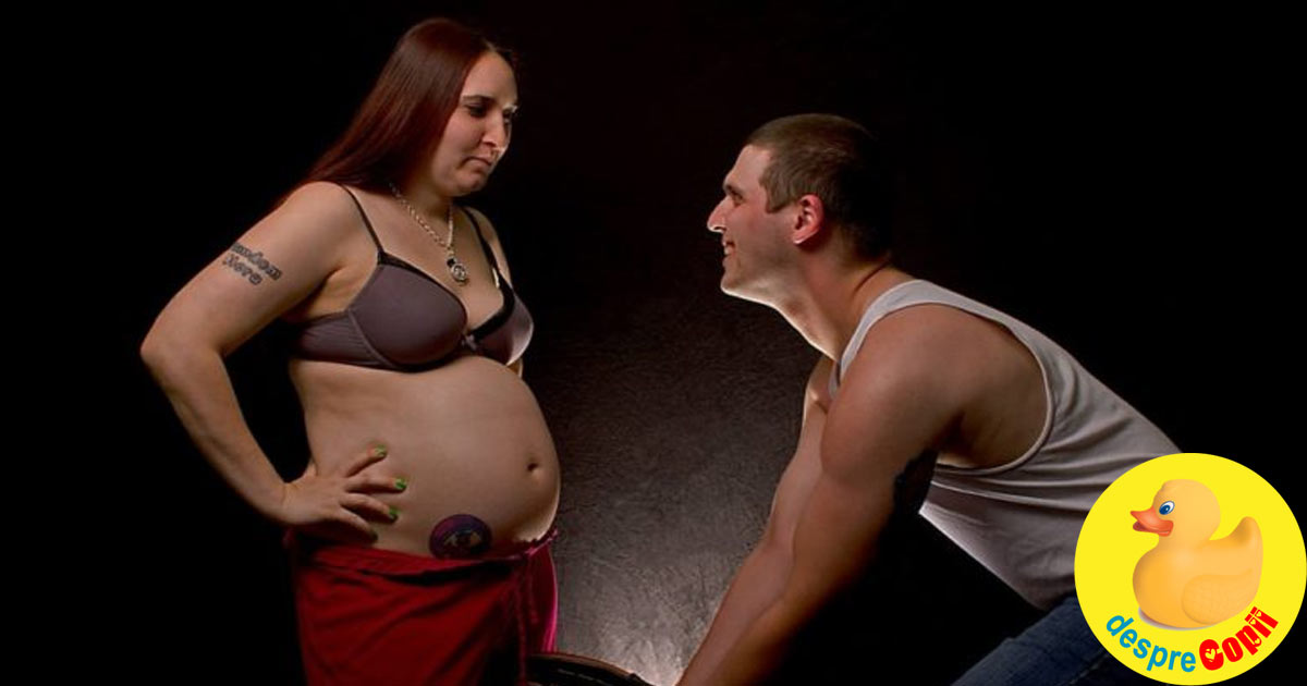 28 fotografii ciudate din timpul sarcinii