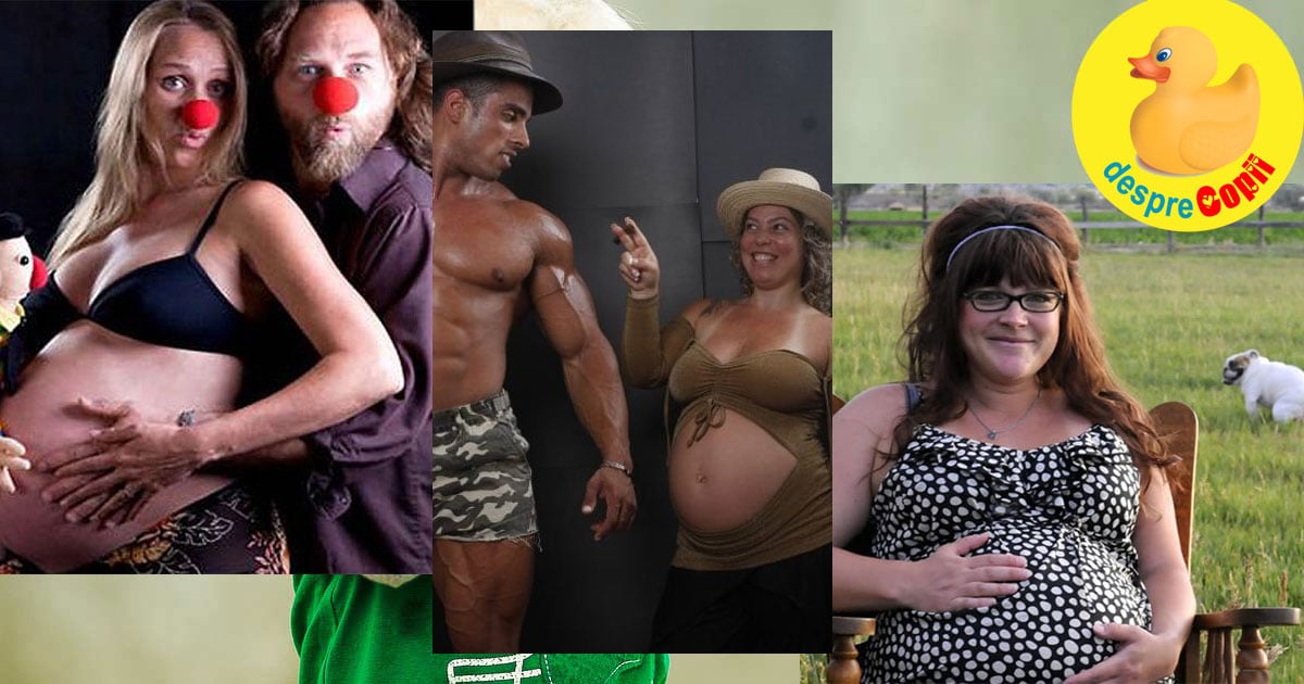 18 fotografii ciudate din timpul sarcinii - partea a II-a