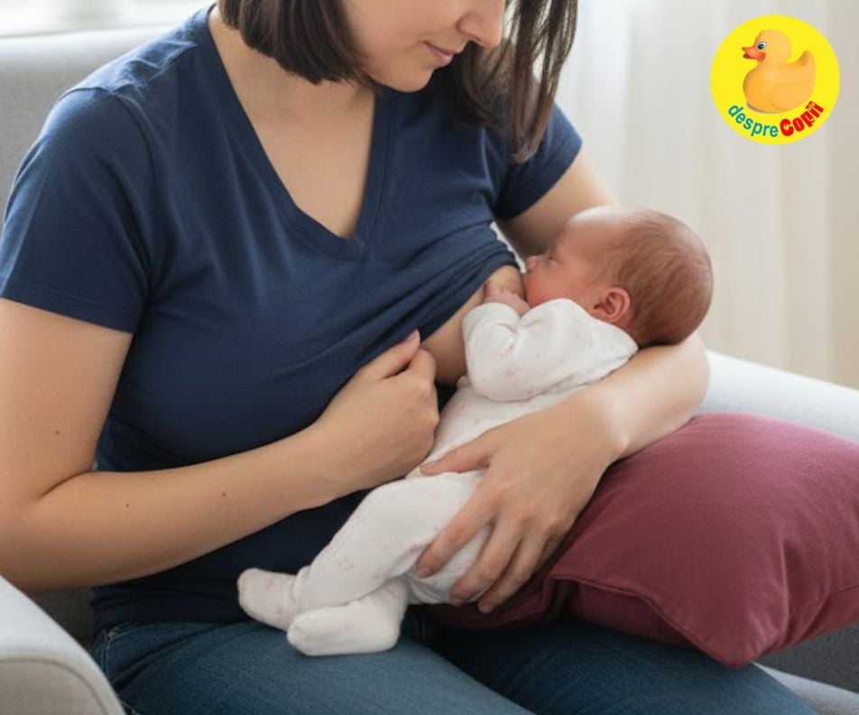 Poziţii de alăptare pentru diverse situaţii şi momente speciale cu bebeluşii. Aici un ghid complet cu explicaţii şi recomandări