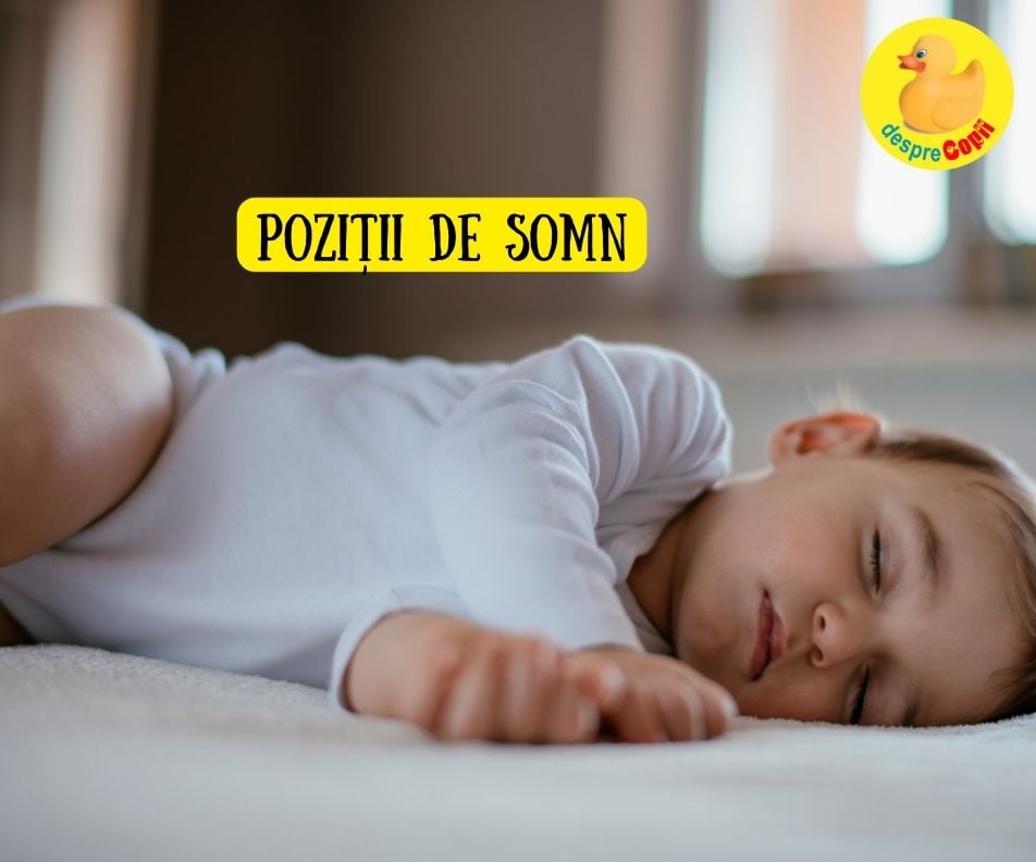 8 pozitii de somn si ce spune fiecare despre caracterul copilului - cum doarme bebe al tau?