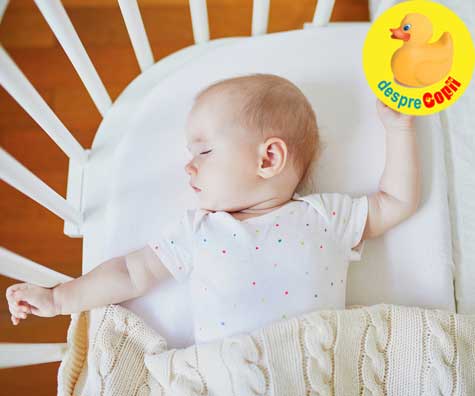 Aceasta este poziția CORECTĂ de somn pentru bebeluși - află ce riscuri au alte poziții de somn - sfatul medicului pediatru