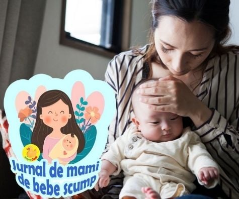 La 7 luni - prima raceala si febra a bebelusului -  de la fericire la disperare si invers - jurnal de mami de bebe scump