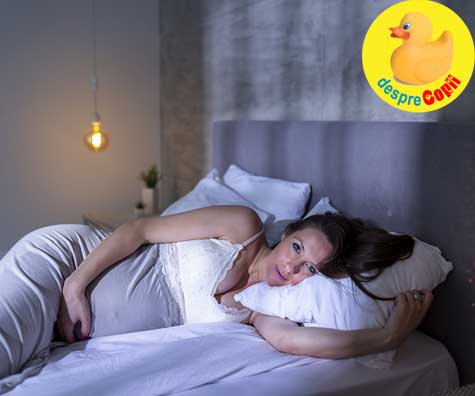 8 Probleme frecvente cu somnul în timpul sarcinii  - soluții și recomandări ✔