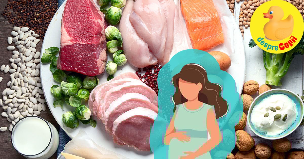 Rolul proteinelor in timpul sarcinii. Iata de cate proteine are nevoie o femeie insarcinata si din ce surse - sfatul nutritionistei width=