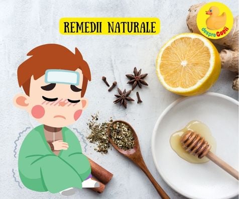 10 Remedii naturale pentru copii - util de stiut. Iar unele din ele te vor surprinde