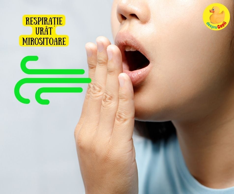 Respiratia urat mirositoare la copii sau halitoza -  ce trebuie sa stii si cum sa asiguri o respirație proaspata - sfatul medicului