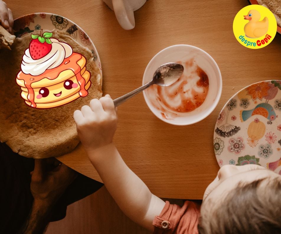 8 retete de clatite care vor face deliciul oricarui copil