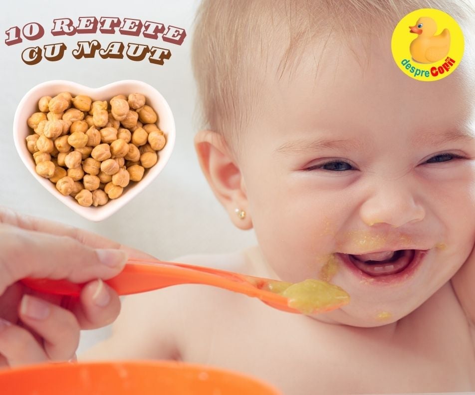 10 rețete cu năut pentru bebeluși: bogate în proteine vegetale și fier