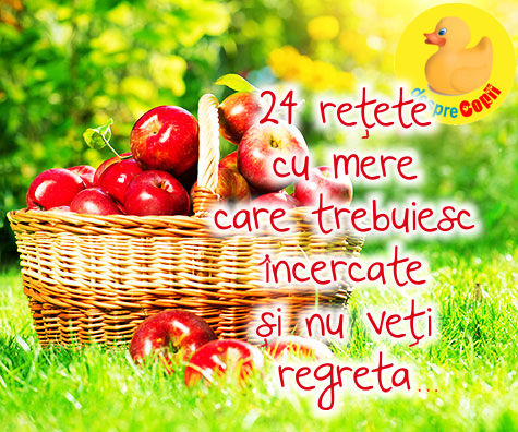 Mărul, regele toamnei romanești: 24 rețete cu mere care trebuiesc incercate și nu veți regreta