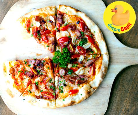 10 super rețete de pizza de casă - simple și delicioase iar copiii le vor aprecia