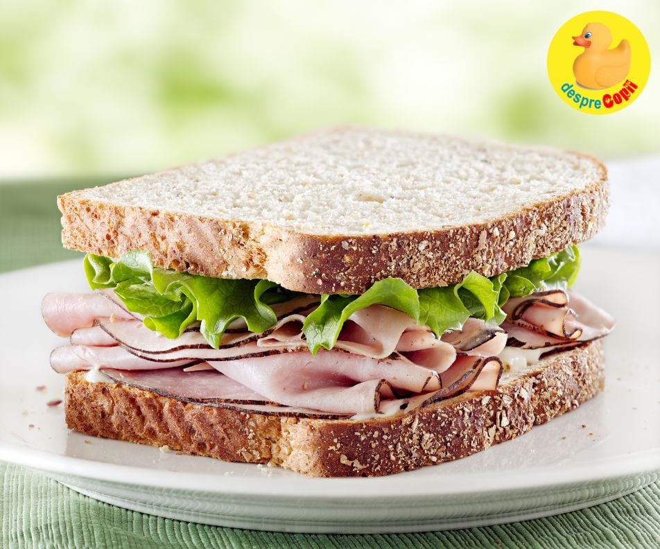 Sandwich clasic cu Cheddar: preferatul copiilor pofticiosi