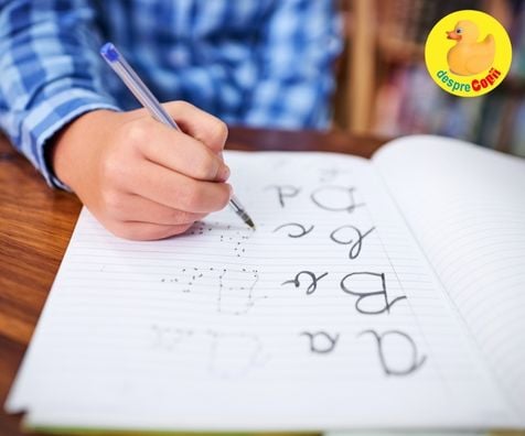 Scrisul de mana si problemele pe care le intampina copiii in invatarea lui. Iata de ce este important scrisul de mana pentru copii.