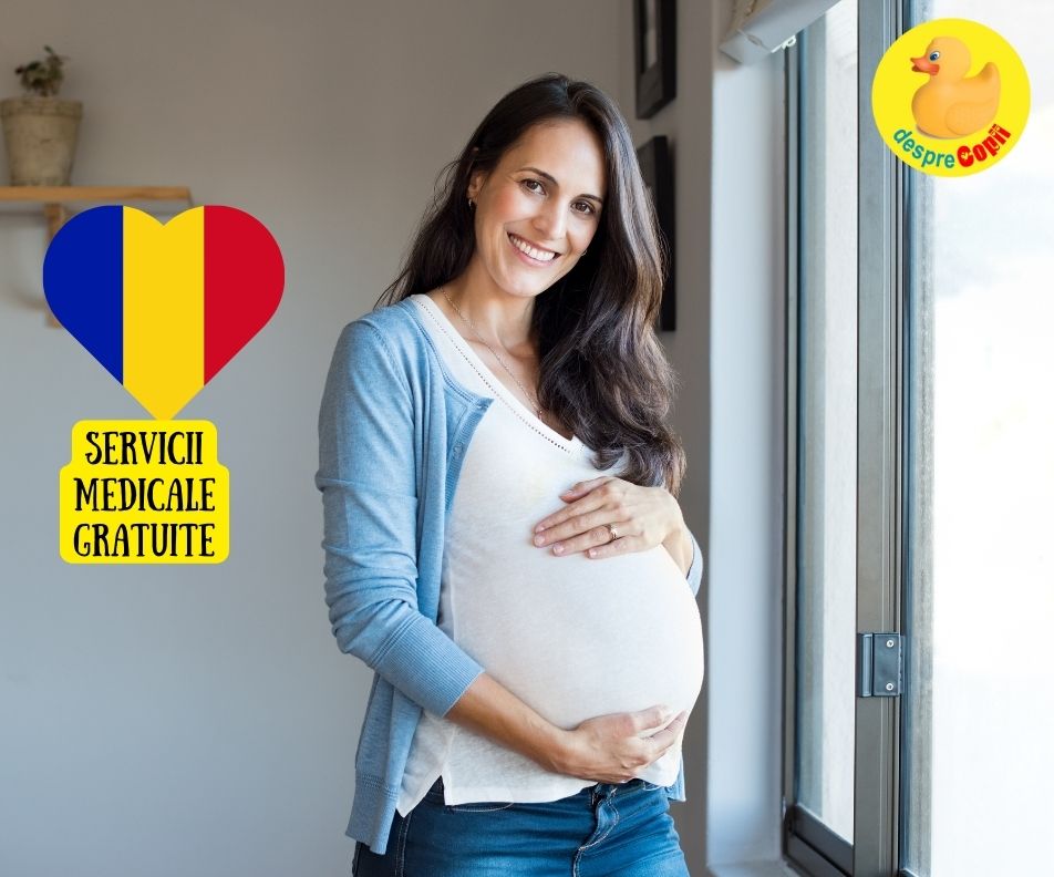 Servicii medicale gratuite pentru toate gravidele din Romania