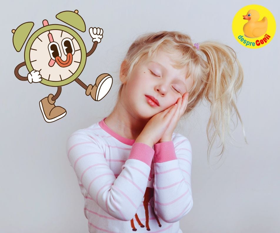 De ce este atat de importanta ora de culcare a copiilor