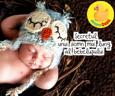 SECRETUL unui somn mai lung al bebelusului: 2 metode de control a plănsului explicate