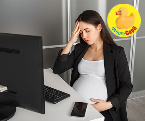Sunt prea stresata: de ce stresul este o frica a sarcinii