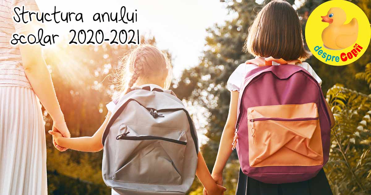 Structura anului scolar 2020-2021