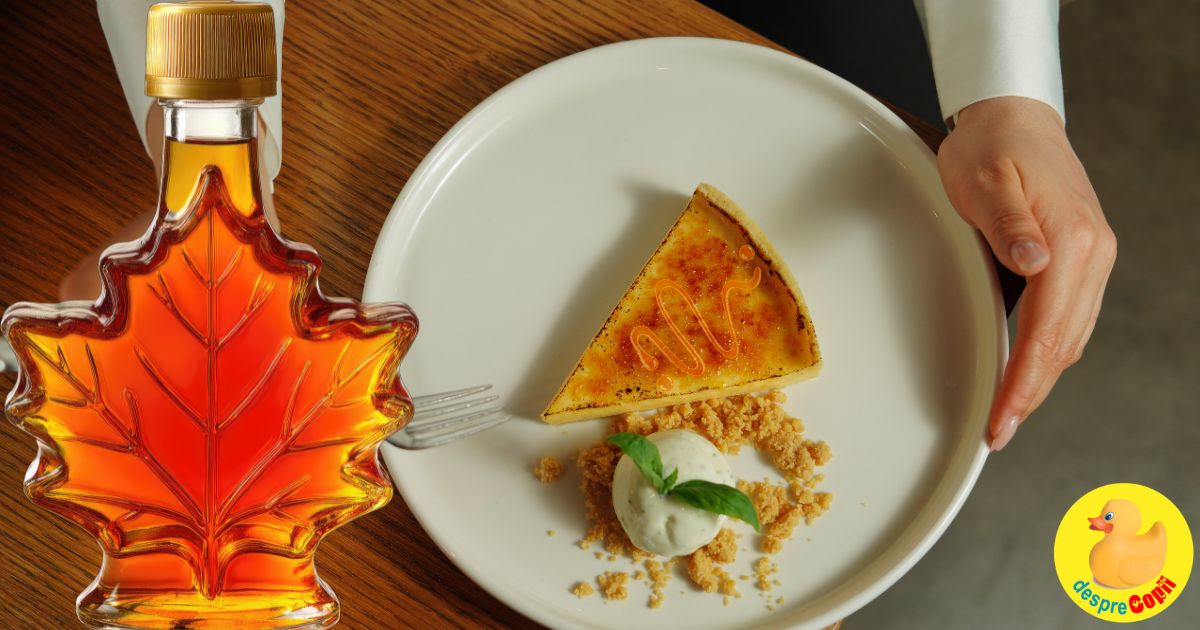 Tartă imperială cu sirop de arțar