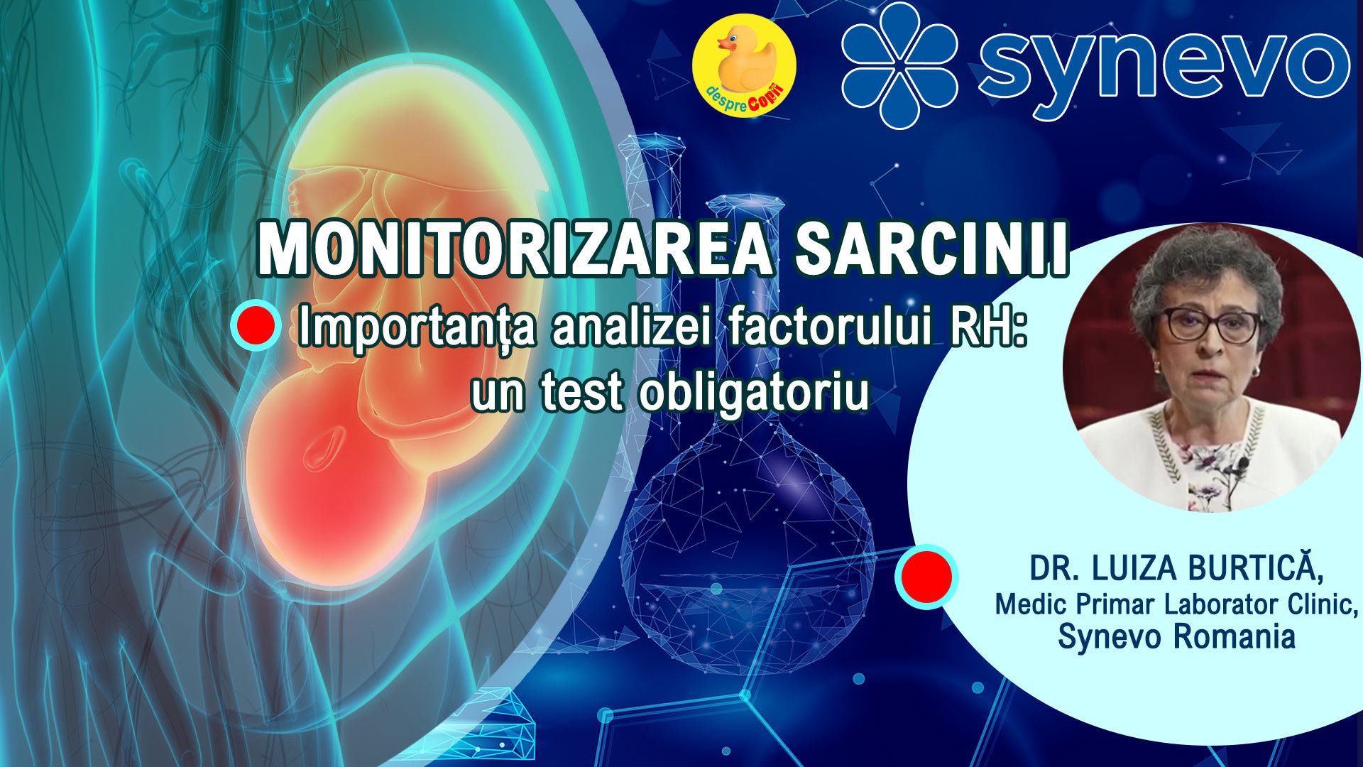 Importanta analizei factorului RH: un test obligatoriu pentru gravide - sfatul medicului (VIDEO) width=