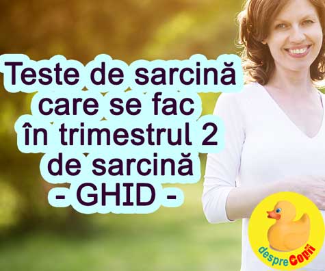 Teste de sarcina care se fac in trimestrul 2 -  ghid complet