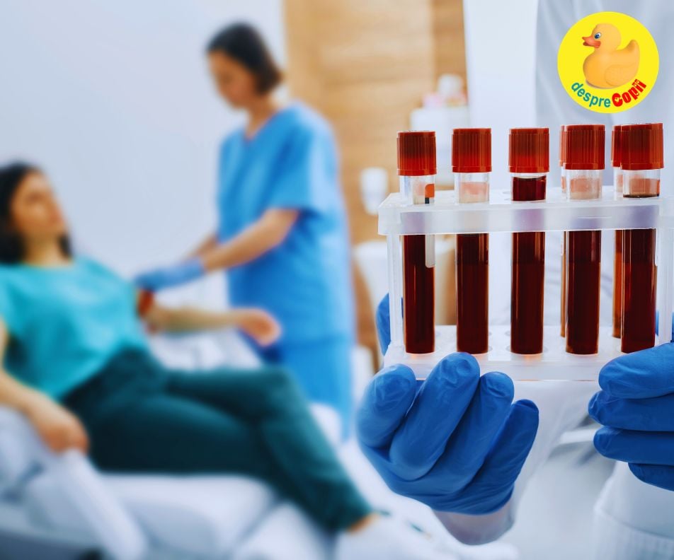 Principalele teste de sange care pot detecta riscul de Sindrom Down al fatului - teste prenatale