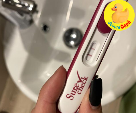Aflarea minunii -  testul pozitiv de sarcina - jurnal de sarcina