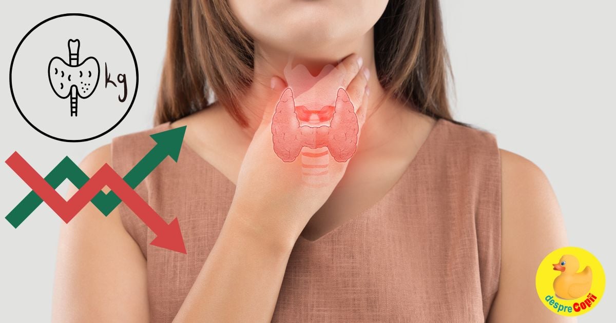 Tiroida și greutatea: Cum influentează glanda tiroidă kilogramele în plus