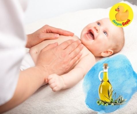 Uleiul de măsline: 7 avantaje pentru bebeluși de care sigur nu știai