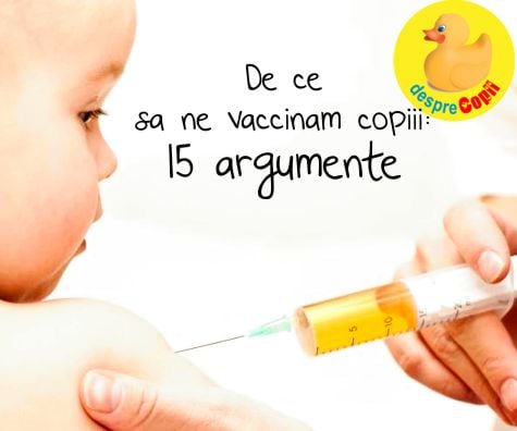 De ce trebuie sa ne vaccinam copiii: 15 argumente