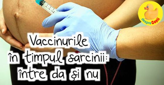 Vaccinurile in timpul sarcinii: intre da si nu