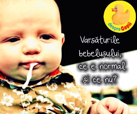 Varsaturile bebelusului -  ce e normal si ce nu - Sfatul medicului pediatru