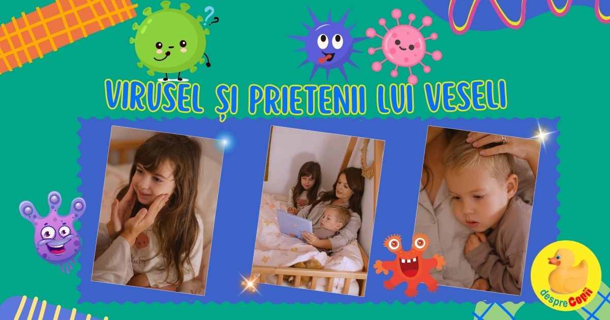 Povestea lui Virusel si a prietenilor lui veseli - Invatam preventia intr-un mod distractiv