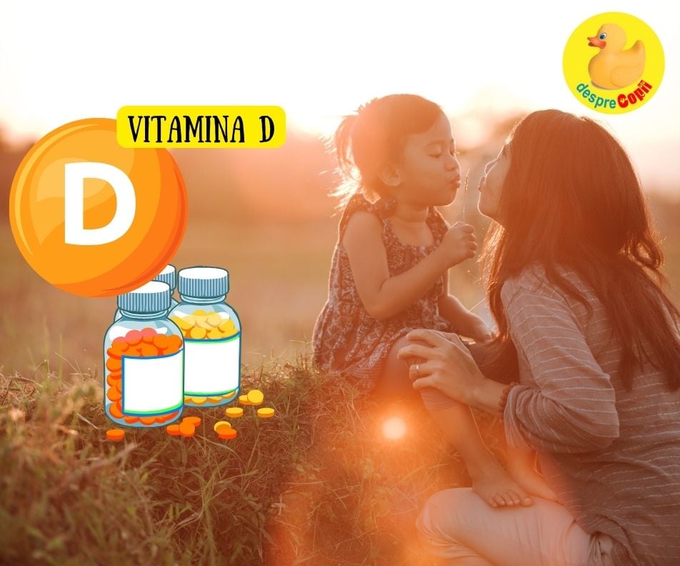 Excesul de vitamina D este toxic - iata ce trebuie sa stii daca dai vitamina D copilului tau