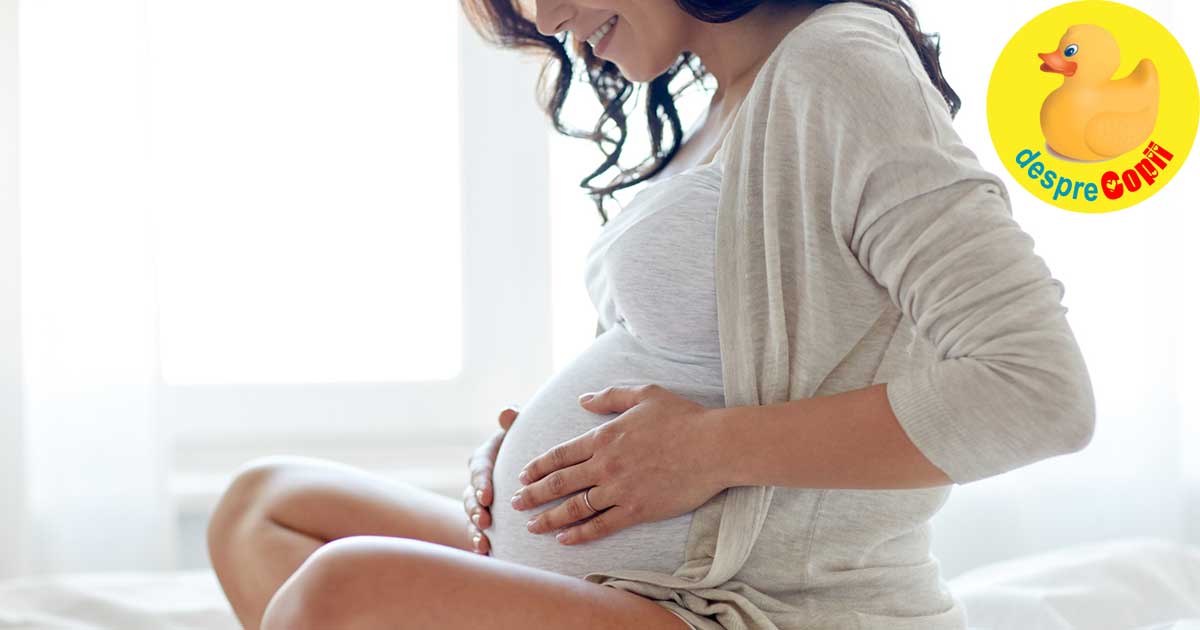 Esti insarcinata? Vorbeste cu burtica ta pentru ca bebe te aude si invata! width=