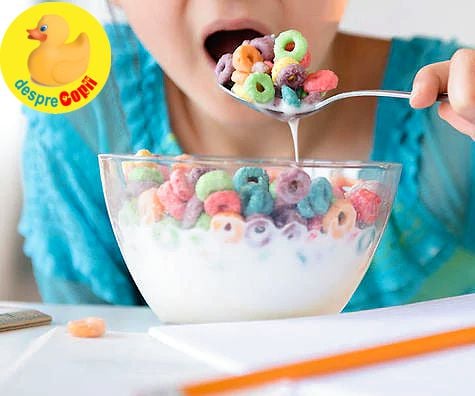 Zahărul in alimentația copilului - o otravă pura ascunsă in multe alimente